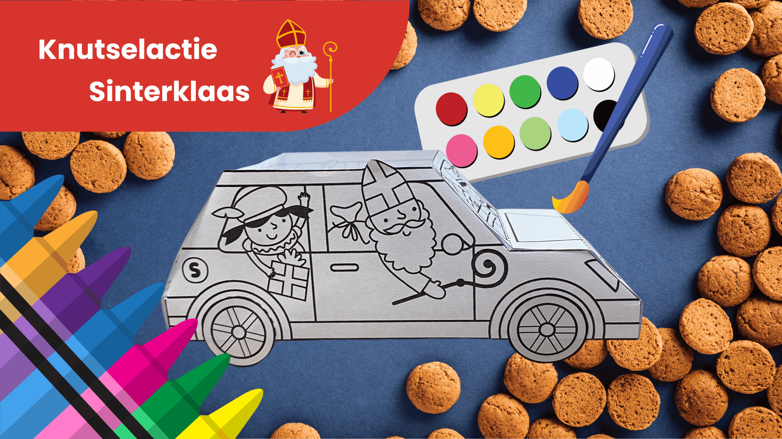 Knutselactie Sinterklaas!